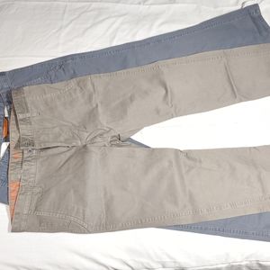 Docker's Alpha Slim 33x30 Khaki Pants (Pair)